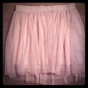 Light pink skirt